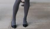 What shoes to wear with thick tights?