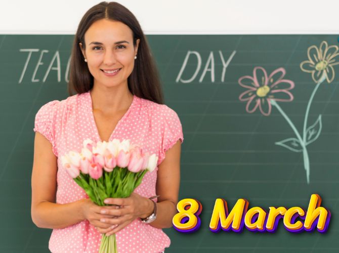 Touching congratulations on March 8 to the teacher in prose, poetry, pictures 5