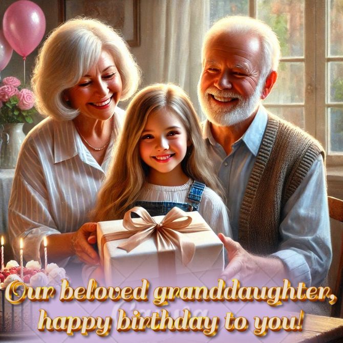 Happy Birthday Wishes to Granddaughter from Grandma and Grandpa: Words from the Heart 7