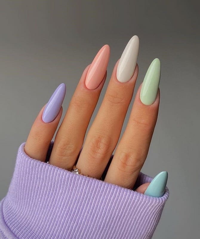 Stylish manicure: the most fashionable pastel shades of spring 2025 1