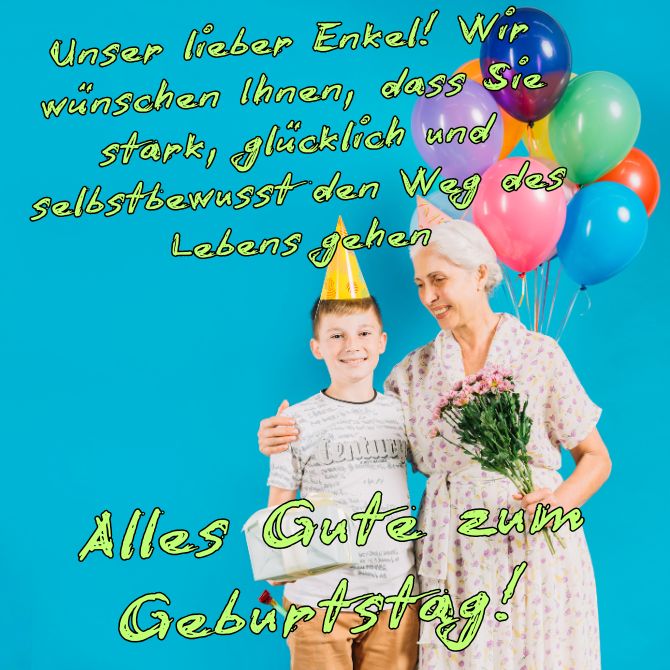 Alles Gute zum Geburtstag, Enkel: Herzliche Worte und aufrichtige Wünsche 3