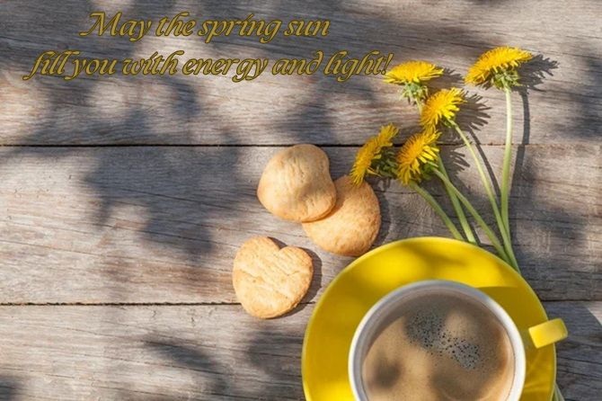 Good spring morning: wishes for everyone with a wonderful spring morning 2