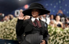Rihanna announced her third pregnancy at the 2025 Met Gala