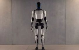 Elon Musk showed a dancing robot from Tesla