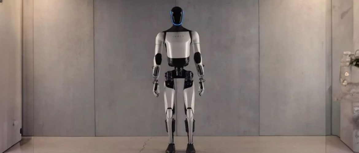 Elon Musk showed a dancing robot from Tesla