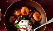 Фрукты фламбе с мороженым: как приготовить вкусный французский десерт