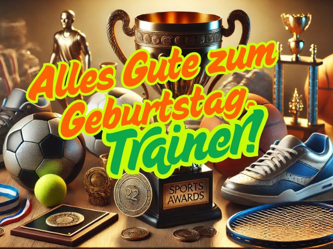 Herzlichen Glückwunsch an den Trainer zum Geburtstag in Ihren eigenen Worten, in Versen und Karten 1