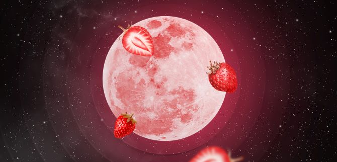 Полнолуние в июне 2025: когда наступит Клубничная Луна 2