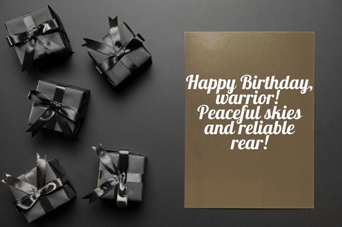 Happy birthday, soldier: beautiful greetings in pictures, in your own words 2