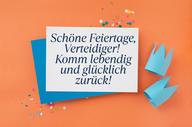 Alles Gute zum Geburtstag, Soldat: schöne Grüße in Bildern, in deinen eigenen Worten 3
