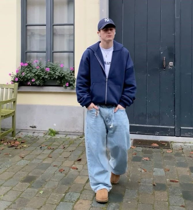 What jeans will be in fashion for men in 2025: stylish accents 12