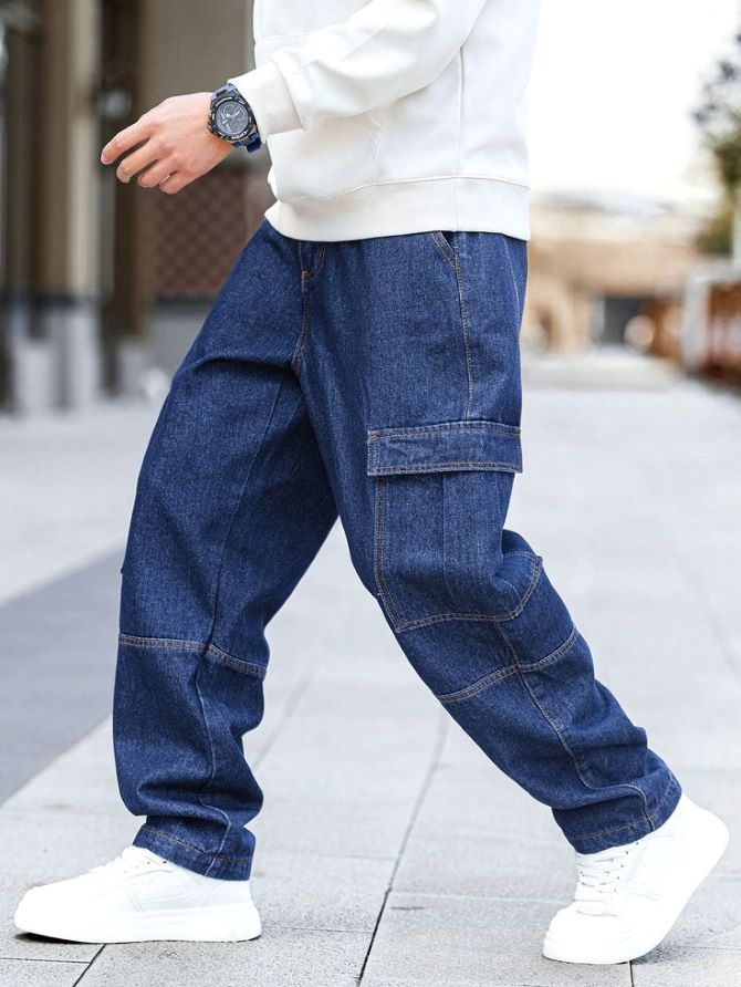 What jeans will be in fashion for men in 2025: stylish accents 4
