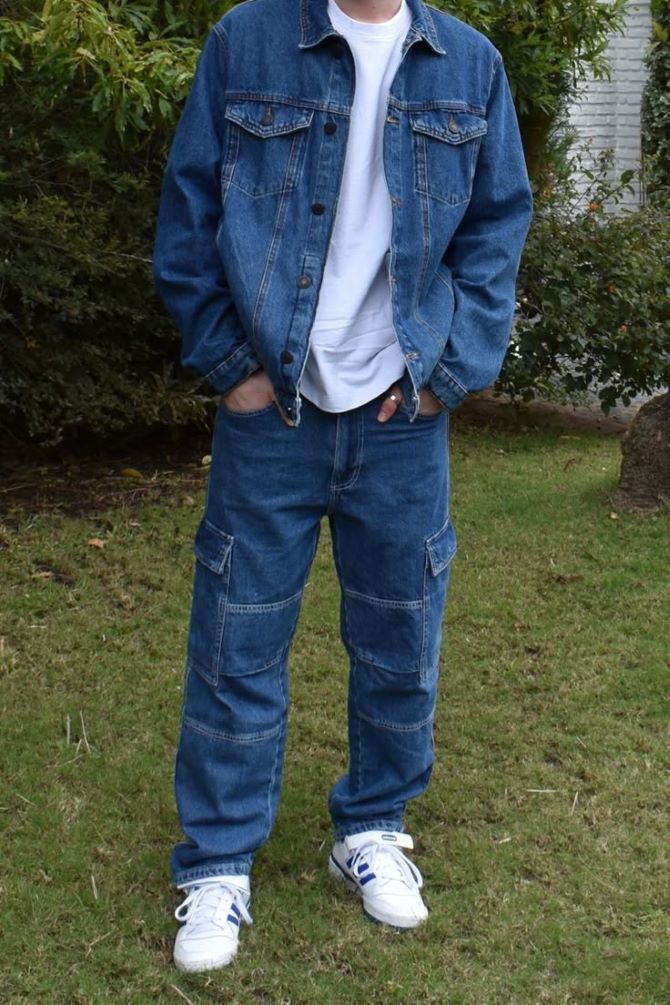What jeans will be in fashion for men in 2025: stylish accents 6