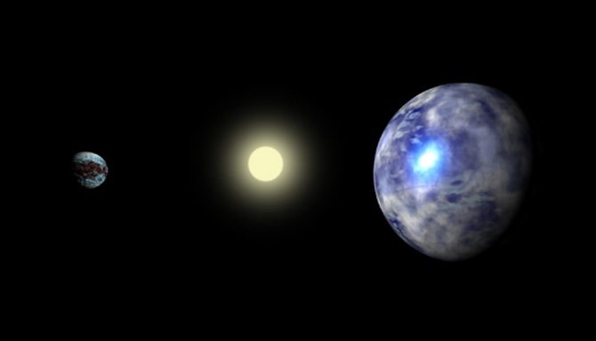 Scientists have discovered a planet with oceans and ice 1