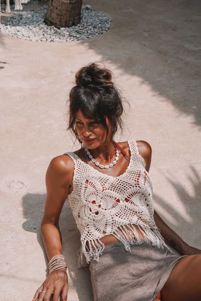 What tops will be in fashion in the summer of 2025: current models 6