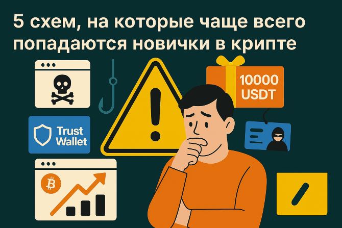 5 схем, на которые чаще всего попадаются новички в крипте 1