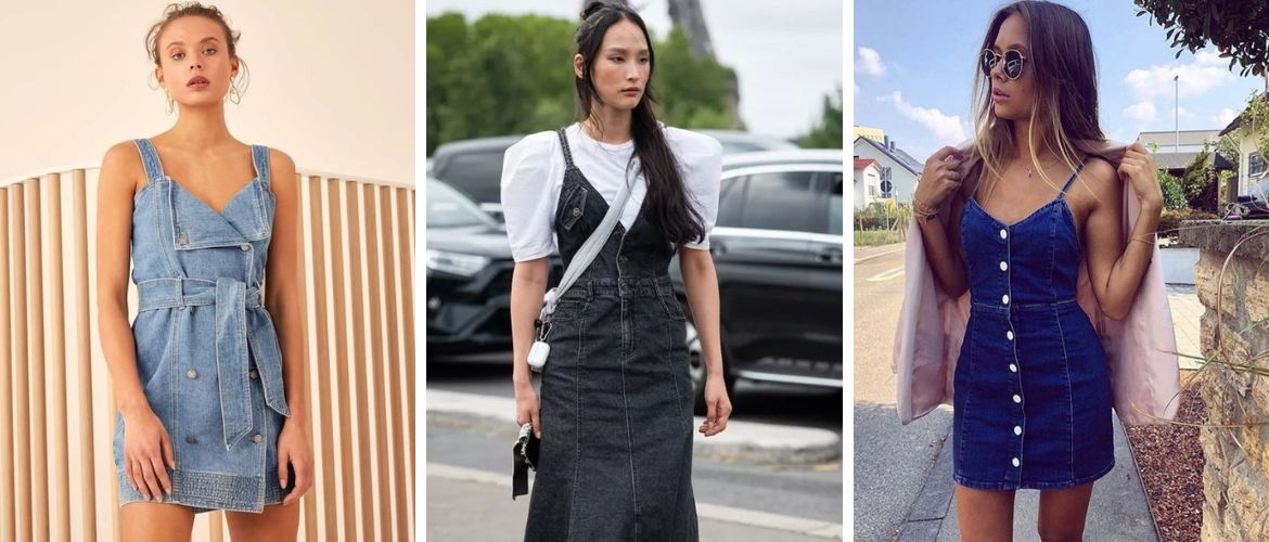 Denim sundress – the main hit of summer 2025