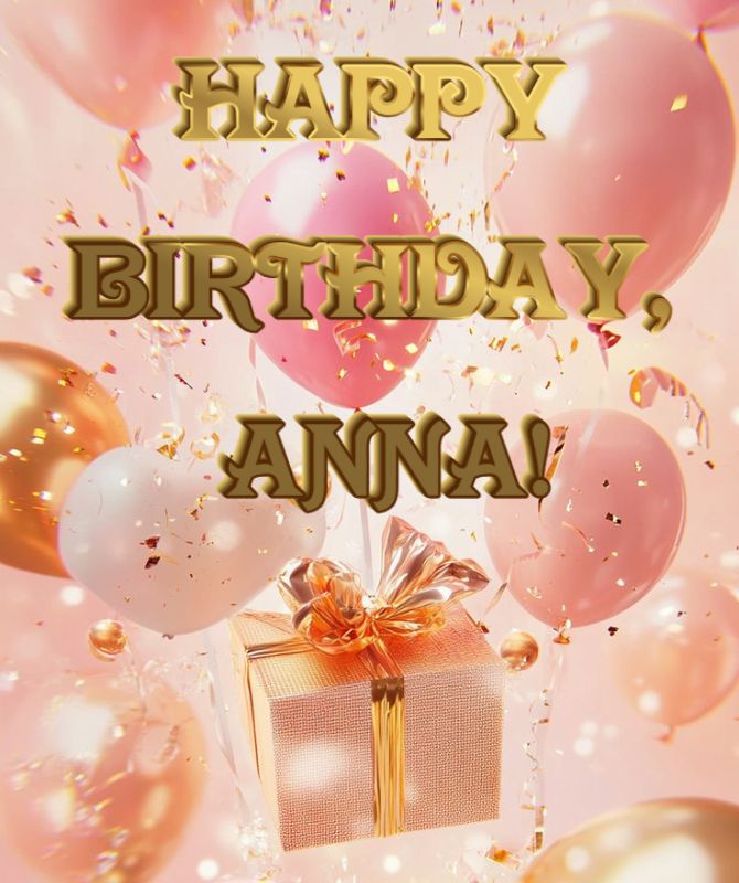 Happy Birthday, Anya – beautiful congratulations and wishes in verse, prose, postcards 6