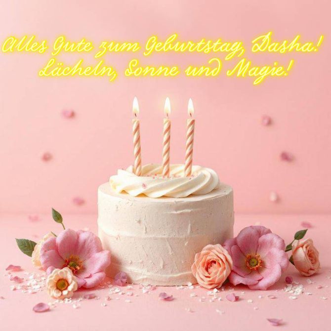 Alles Gute zum Geburtstag, Dascha! Glückwünsche in Versen, Prosa und Postkarten 2