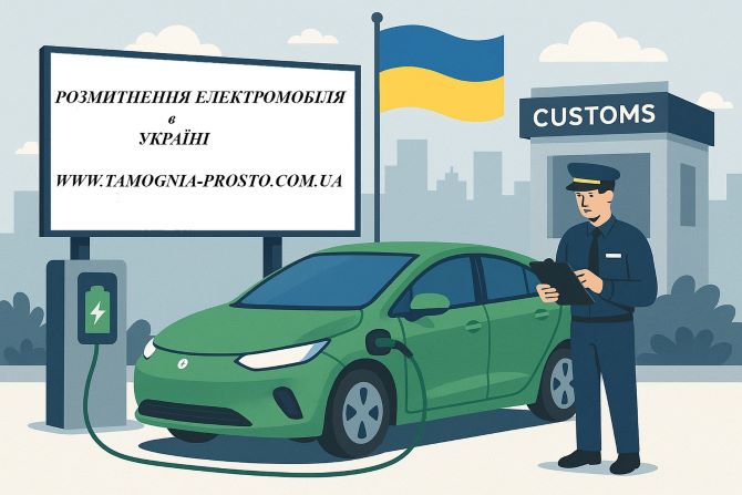 Розмитнення електромобіля з митний брокером: https://tamognia-prosto.com.ua/ua/