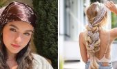 How to tie a scarf on your head beautifully in the summer of 2025