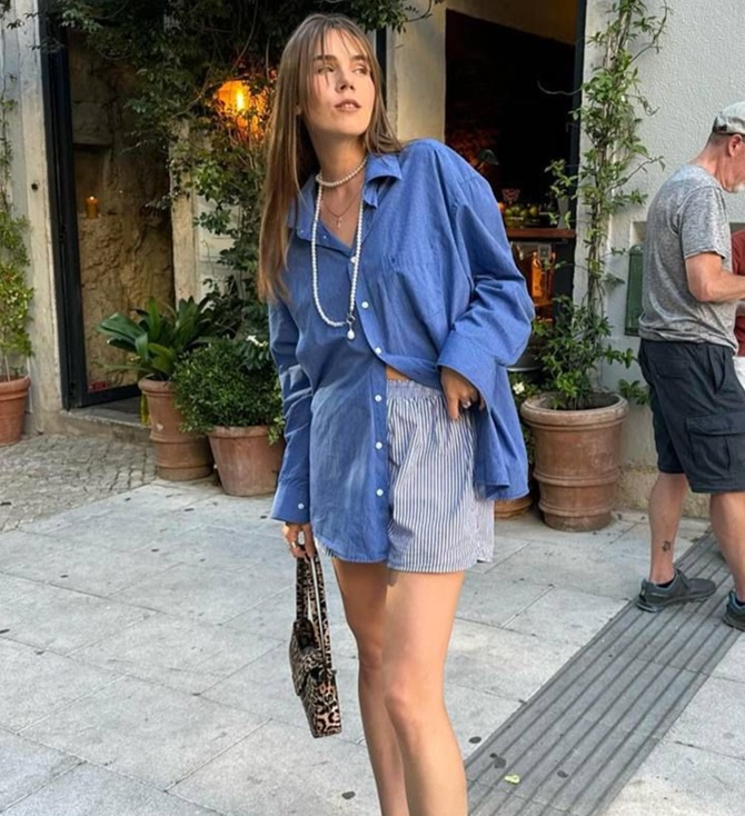 Pajama shorts: what to combine with the fashion trend of summer 2025 2
