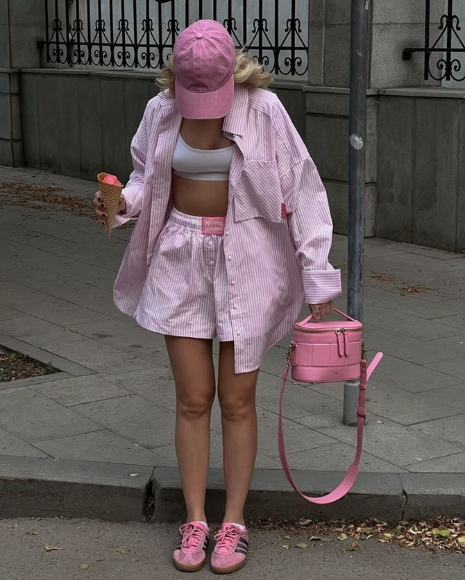 Pajama shorts: what to combine with the fashion trend of summer 2025 5