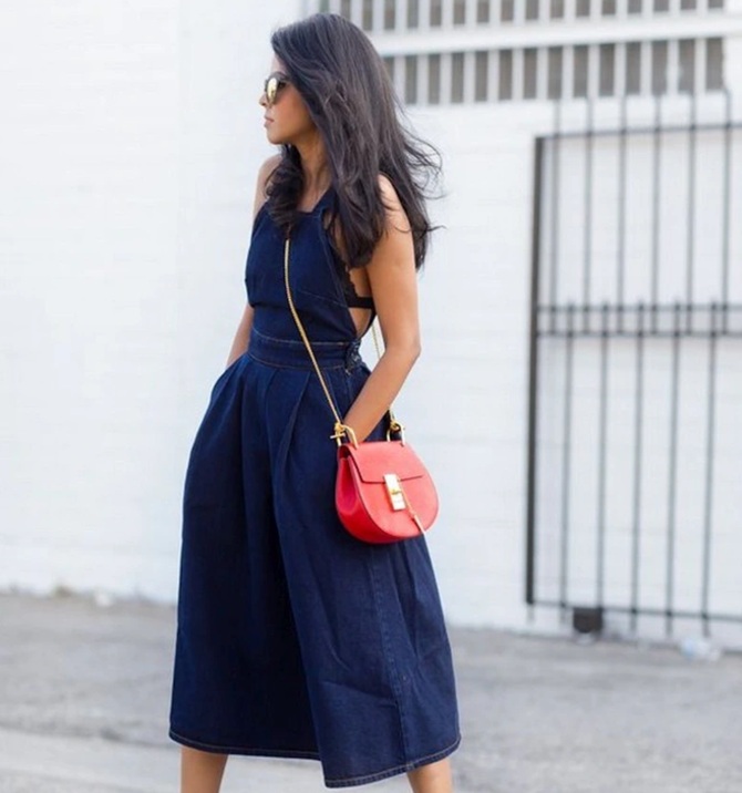 Denim sundress – the main hit of summer 2025 14