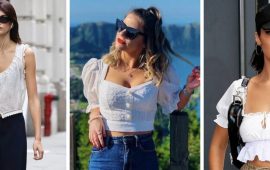 Milkmaid top – how to wear and what to combine with the stylish summer trend 2025