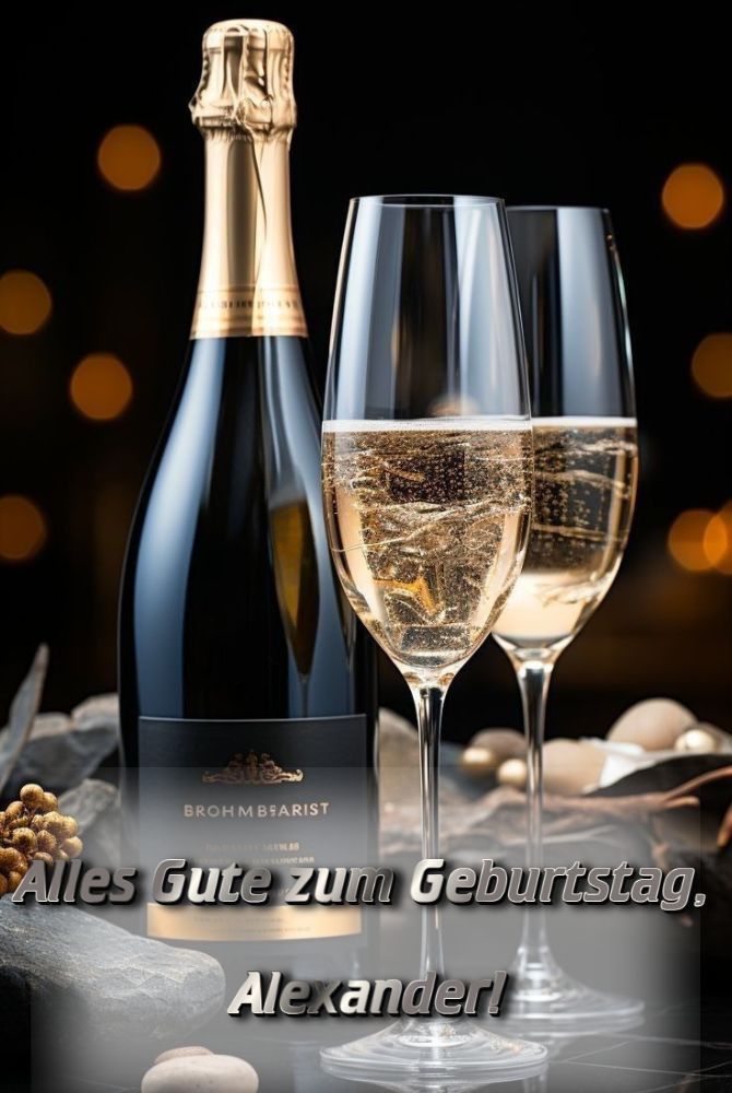 Berührende Glückwünsche für Alexander in Prosa, Gedichten und Postkarten 6