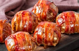 Onion balls with cheese and bacon – how to make a delicious snack