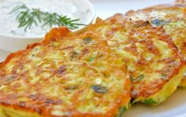 Кабачковые оладьи с рыбным фаршем: рецепт вкусного и полезного блюда