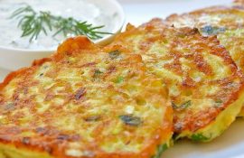 Zucchini pancakes with minced fish: a recipe for a tasty and healthy dish
