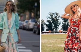 5 лучших летних образов с платьем в цветы