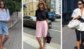 Long shorts: a fashion trend this summer