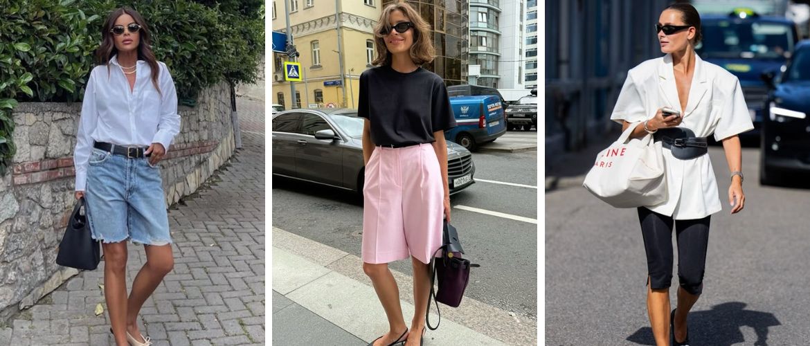 Lange Shorts: Ein Modetrend in diesem Sommer