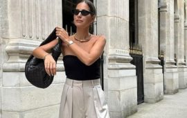 What to wear with a bandeau top: 5 best combinations for summer