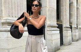 Was trägt man zu einem Bandeau-Top: 5 beste Kombinationen für den Sommer