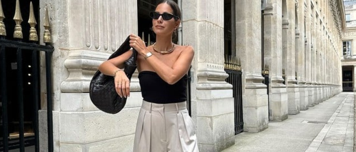 What to wear with a bandeau top: 5 best combinations for summer