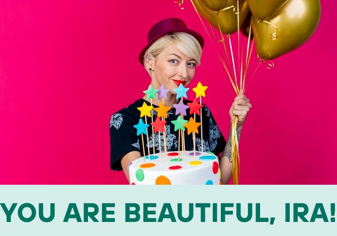 Happy Birthday, Irina! Touching congratulations in verse, prose, postcards 10