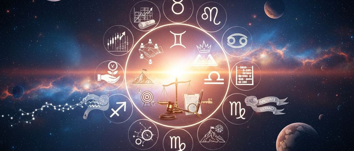Бизнес-гороскоп на август 2025: успех в делах по знакам зодиака