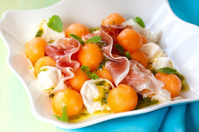 Die 3 besten Sommermelonensalate: Köstliche Alltagsgerichte 1