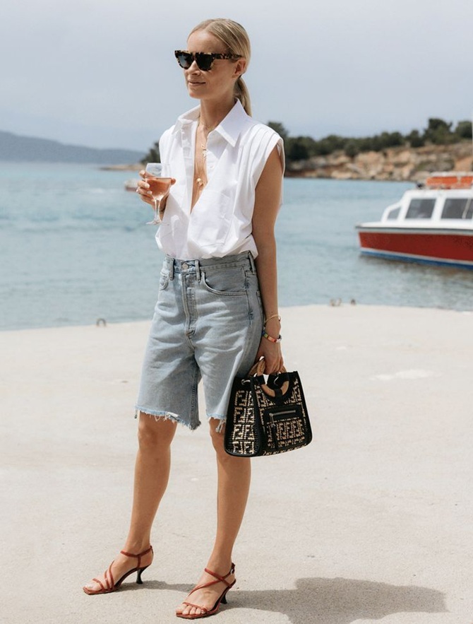 Lange Shorts: Ein Modetrend in diesem Sommer 6