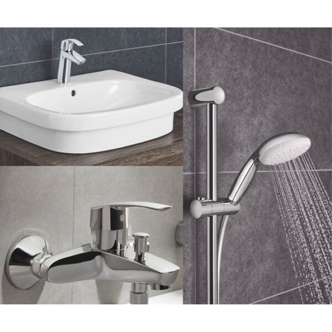 Набор смесителей для ванны Grohe Eurosmart 123246M
