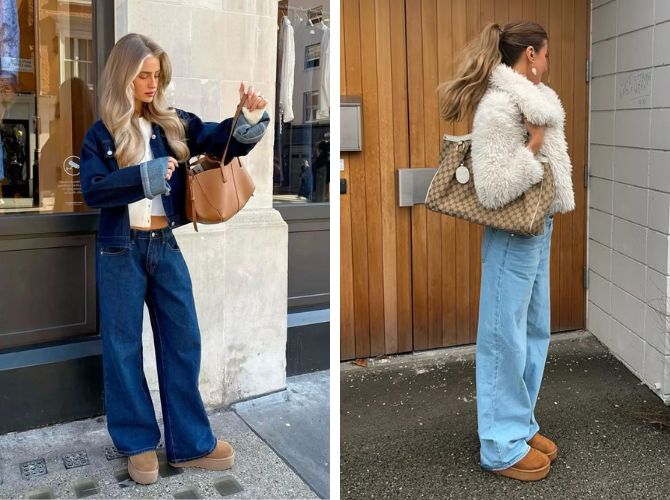 Baggy jeans: what shoes to wear with them in the fall to look stylish 9