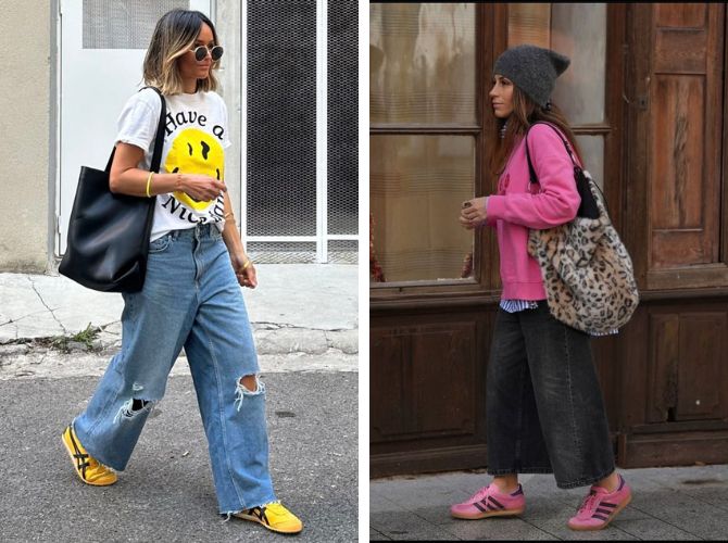 Baggy jeans: what shoes to wear with them in the fall to look stylish 3