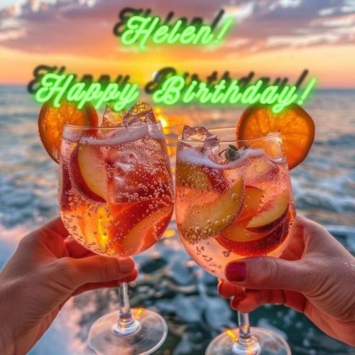 Happy Birthday to Elena in Poetry, Prose, Postcards 1