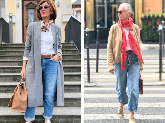 What to wear with jeans for mature women 3