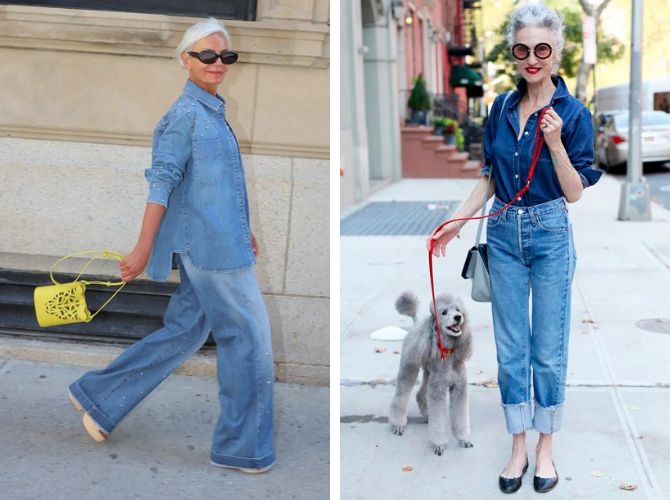 What to wear with jeans for mature women 5