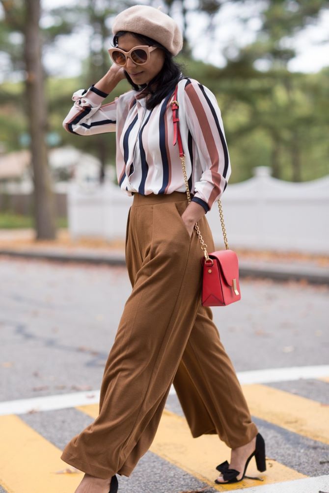 How to wear palazzo pants: stylist recommendations 10